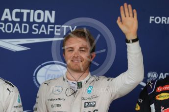 World © Octane Photographic Ltd. Mercedes AMG Petronas F1 W06 Hybrid – Nico Rosberg. Sunday 25th October 2015, F1 USA Grand Prix Qualifying, Austin, Texas - Circuit of the Americas (COTA). Digital Ref: 1464LB1D1355