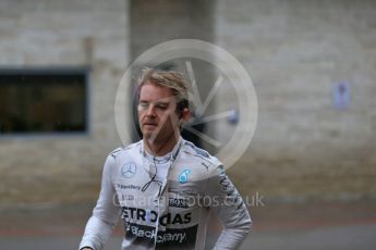 World © Octane Photographic Ltd. Mercedes AMG Petronas F1 W06 Hybrid – Nico Rosberg. Sunday 25th October 2015, F1 USA Grand Prix Qualifying, Austin, Texas - Circuit of the Americas (COTA). Digital Ref: 1464LB1D1383
