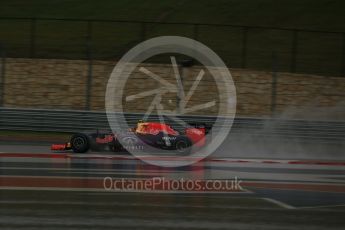 World © Octane Photographic Ltd. Infiniti Red Bull Racing RB11 – Daniil Kvyat. Sunday 25th October 2015, F1 USA Grand Prix Qualifying, Austin, Texas - Circuit of the Americas (COTA). Digital Ref: 1464LB5D3246
