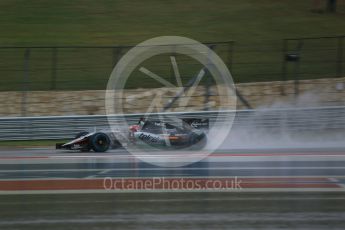 World © Octane Photographic Ltd. Sahara Force India VJM08B – Nico Hulkenberg. Sunday 25th October 2015, F1 USA Grand Prix Qualifying, Austin, Texas - Circuit of the Americas (COTA). Digital Ref: 1464LB5D3259