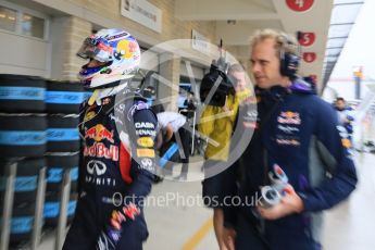 World © Octane Photographic Ltd. Infiniti Red Bull Racing RB11 – Daniel Ricciardo. Sunday 25th October 2015, F1 USA Grand Prix Qualifying, Austin, Texas - Circuit of the Americas (COTA). Digital Ref: 1464LB5D3430