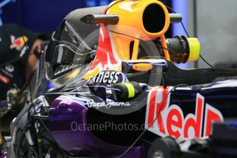 World © Octane Photographic Ltd. Infiniti Red Bull Racing RB11. Wednesday 21st October 2015, F1 USA Grand Prix Set Up, Austin, Texas - Circuit of the Americas (COTA). Digital Ref: 1457LB1D8054