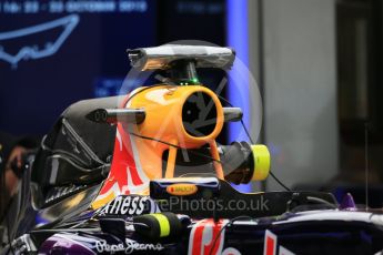 World © Octane Photographic Ltd. Infiniti Red Bull Racing RB11. Wednesday 21st October 2015, F1 USA Grand Prix Set Up, Austin, Texas - Circuit of the Americas (COTA). Digital Ref: 1457LB1D8057