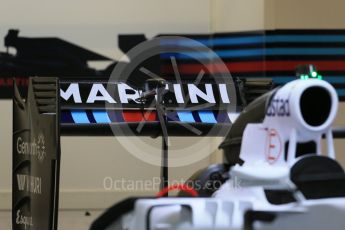 World © Octane Photographic Ltd. Williams Martini Racing FW37. Wednesday 21st October 2015, F1 USA Grand Prix Set Up, Austin, Texas - Circuit of the Americas (COTA). Digital Ref: 1457LB1D8153