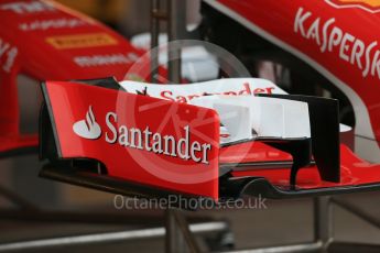 World © Octane Photographic Ltd. Scuderia Ferrari SF15-T. Wednesday 21st October 2015, F1 USA Grand Prix Set Up, Austin, Texas - Circuit of the Americas (COTA). Digital Ref: 1457LB1D8190