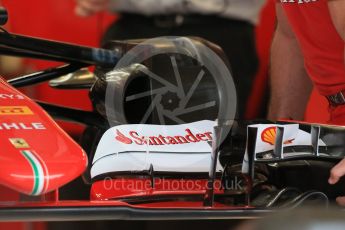 World © Octane Photographic Ltd. Scuderia Ferrari SF15-T. Wednesday 21st October 2015, F1 USA Grand Prix Set Up, Austin, Texas - Circuit of the Americas (COTA). Digital Ref: 1457LB1D8201