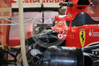 World © Octane Photographic Ltd. Scuderia Ferrari SF15-T. Wednesday 21st October 2015, F1 USA Grand Prix Set Up, Austin, Texas - Circuit of the Americas (COTA). Digital Ref: 1457LB1D8212