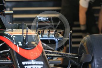 World © Octane Photographic Ltd. McLaren Honda MP4/30. Wednesday 21st October 2015, F1 USA Grand Prix Set Up, Austin, Texas - Circuit of the Americas (COTA). Digital Ref: 1457LB1D8269