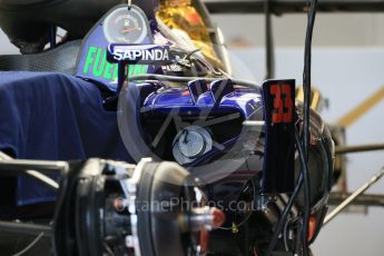 World © Octane Photographic Ltd. Scuderia Toro Rosso STR10. Wednesday 21st October 2015, F1 USA Grand Prix Set Up, Austin, Texas - Circuit of the Americas (COTA). Digital Ref: 1457LB1D8387