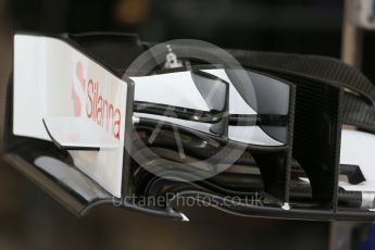 World © Octane Photographic Ltd. Sauber F1 Team C34-Ferrari. Wednesday 21st October 2015, F1 USA Grand Prix Set Up, Austin, Texas - Circuit of the Americas (COTA). Digital Ref: 1457LB1D8487