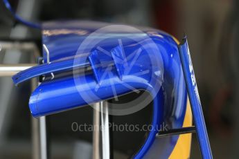 World © Octane Photographic Ltd. Sauber F1 Team C34-Ferrari. Wednesday 21st October 2015, F1 USA Grand Prix Set Up, Austin, Texas - Circuit of the Americas (COTA). Digital Ref: 1457LB1D8494