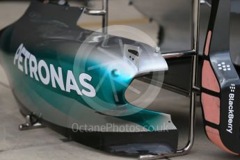 World © Octane Photographic Ltd. Mercedes AMG Petronas F1 W06 Hybrid. Wednesday 21st October 2015, F1 USA Grand Prix Set Up, Austin, Texas - Circuit of the Americas (COTA). Digital Ref: 1456LB1D7545