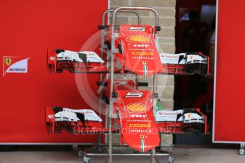 World © Octane Photographic Ltd. Scuderia Ferrari SF15-T. Wednesday 21st October 2015, F1 USA Grand Prix Set Up, Austin, Texas - Circuit of the Americas (COTA). Digital Ref: 1456LB1D7569