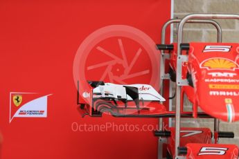 World © Octane Photographic Ltd. Scuderia Ferrari SF15-T. Wednesday 21st October 2015, F1 USA Grand Prix Set Up, Austin, Texas - Circuit of the Americas (COTA). Digital Ref: 1456LB1D7576