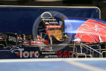 World © Octane Photographic Ltd. Scuderia Toro Rosso STR10. Wednesday 21st October 2015, F1 USA Grand Prix Set Up, Austin, Texas - Circuit of the Americas (COTA). Digital Ref: 1456LB1D7600