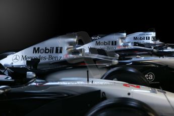 World © Octane Photographic Ltd. Donington Grand Prix Collection 25th January 2015. McLaren Mercedes airboxes. Digital Ref:  1179CB1D0928