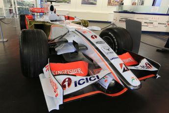 World © Octane Photographic Ltd. Donington Grand Prix Collection 25th January 2015. Force India F1 Team - VJM-01 - Giancarlo Fisichella (2008). Digital Ref:  1179CB1D0945