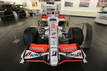 World © Octane Photographic Ltd. Donington Grand Prix Collection 25th January 2015. Force India F1 Team - VJM-01 - Giancarlo Fisichella (2008). Digital Ref:  1179CB1D0947