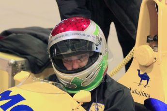 World © Octane Photographic Ltd. Saturday 2nd May 2015. Donington Historic Festival - Historic F1 Car demonstration laps. 1989 Lotus 101/3 - Steve Griffiths. (Ex-Satoru Nakajima). Digital Ref : 1240CB1L5297