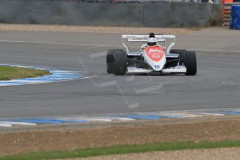 World © Octane Photographic Ltd. Saturday 2nd May 2015. Donington Historic Festival - Historic F1 Car demonstration laps. 1994 Toleman TG 184 (Ex-Ayrton Senna). Digital Ref : 1240LB7D1004