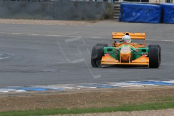 World © Octane Photographic Ltd. Saturday 2nd May 2015. Donington Historic Festival - Historic F1 Car demonstration laps. 1993 Benetton B193B/4 (Ex-Michael Shumacher). Digital Ref : 1240LB7D1120