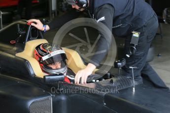 World © Octane Photographic Ltd. 15th October 2015. Donington Park. General Testing. Ameya Vaidyanathan. Digital Ref: 1455LB1D7433