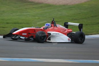 World © Octane Photographic Ltd. Friday 13th February 2015, General un-silenced test day – Donington Park, DUO BRDC Formula 4, Championship, MSV F4-013 - Hillspeed – Al Faisal Al Zubair. Digital Ref :