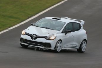 World © Octane Photographic Ltd. Friday 13th February 2015, General un-silenced test day – Donington Park, Brett Smith (Son of Jeff Smith) - Renault Clio RS. Digital Ref :