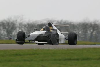 World © Octane Photographic Ltd. Friday 13th February 2015, General un-silenced test day – Donington Park, MSA Formula – Certified by FIA powered by Ford EcoBoost, MyGale F4 – Ameya Vaidyanathan. Digital Ref :