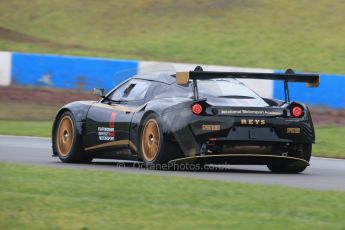 World © Octane Photographic Ltd. Friday 13th February 2015, General un-silenced test day – Donington Park - Staffordshire University – National Motorsport Academy – Lotus Evora. Digital Ref :