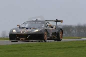 World © Octane Photographic Ltd. Friday 13th February 2015, General un-silenced test day – Donington Park - Staffordshire University – National Motorsport Academy – Lotus Evora. Digital Ref :