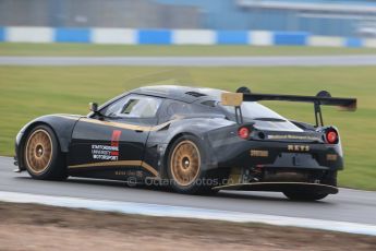 World © Octane Photographic Ltd. Friday 13th February 2015, General un-silenced test day – Donington Park - Staffordshire University – National Motorsport Academy – Lotus Evora. Digital Ref :