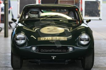 World © Octane Photographic Ltd. Friday 13th February 2015, General un-silenced test day – Donington Park - TVR Grantura MkIII 1800 - Rod Begbie. Digital Ref : 1186CB1L4270