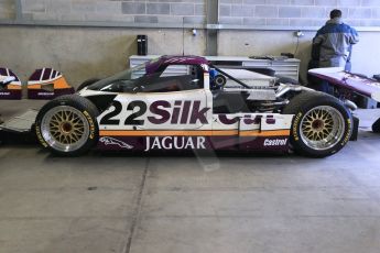 World © Octane Photographic Ltd. Wednesday 4th March 2015, General un-silenced test day – Donington Park - Silk Cut Jaguar XJR9 - Historic Group C (Gp.C) Racing. Digital Ref : 1196CB1D4087