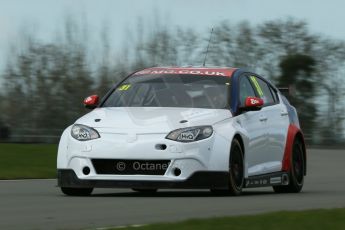 World © Octane Photographic Ltd. Wednesday 4th March 2015, General un-silenced test day – Donington Park. BTCC, British Touring Car Championship, Jack Goff, Triple Eight (888) Racing - MG6GT. Digital Ref : 1196CB1D4210