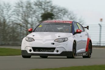 World © Octane Photographic Ltd. Wednesday 4th March 2015, General un-silenced test day – Donington Park. BTCC, British Touring Car Championship, Jack Goff, Triple Eight (888) Racing - MG6GT. Digital Ref : 1196CB1D4252