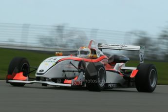 World © Octane Photographic Ltd. Wednesday 4th March 2015, General un-silenced test day – Donington Park - Matthew Payne - Dallara F307 Mercedes HWA - MSVR F3Cup. Digital Ref : 1196CB1D4284