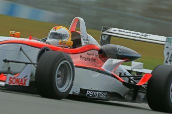 World © Octane Photographic Ltd. Wednesday 4th March 2015, General un-silenced test day – Donington Park - Matthew Payne - Dallara F307 Mercedes HWA- MSVR F3Cup. Digital Ref : 1196CB1D4309