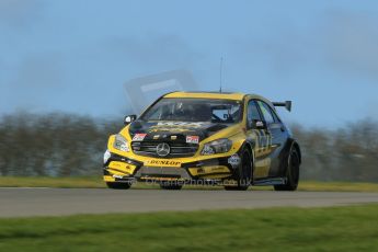 World © Octane Photographic Ltd. Wednesday 4th March 2015, General un-silenced test day – Donington Park. BTCC, British Touring Car Championship, Adam Morgan - WIX Racing, Mercedes-Benz A-Class. Digital Ref : 1196CB1D4445