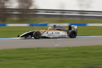 World © Octane Photographic Ltd. Wednesday 4th March 2015, General un-silenced test day – Donington Park - MSA Formula – Certified by FIA, Powered by Ford EcoBoost - Dan Baybutt - JTR. Digital Ref : 1196CB1L5022