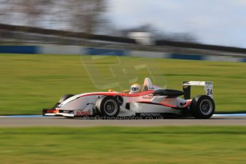 World © Octane Photographic Ltd. Wednesday 4th March 2015, General un-silenced test day – Donington Park - Matthew Payne - Dallara F307 Mercedes HWA- MSVR F3Cup. Digital Ref : 1196CB1L5124