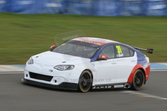 World © Octane Photographic Ltd. Wednesday 4th March 2015, General un-silenced test day – Donington Park. BTCC, British Touring Car Championship, Jack Goff, Triple Eight (888) Racing - MG6GT. Digital Ref : 1196CB1L5183