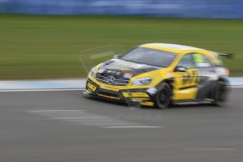 World © Octane Photographic Ltd. Wednesday 4th March 2015, General un-silenced test day – Donington Park. BTCC, British Touring Car Championship, Adam Morgan - WIX Racing, Mercedes-Benz A-Class. Digital Ref : 1196CB1L5241