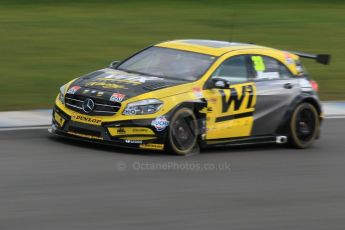 World © Octane Photographic Ltd. Wednesday 4th March 2015, General un-silenced test day – Donington Park. BTCC, British Touring Car Championship, Adam Morgan - WIX Racing, Mercedes-Benz A-Class. Digital Ref : 1196CB1L5291