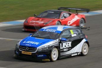 World © Octane Photographic Ltd. Wednesday 4th March 2015, General un-silenced test day – Donington Park. BTCC, British Touring Car Championship, Aiden Moffat - Laser Tools Racing - Mercedes-Benz A-Class. Digital Ref : 1196CB1L5310