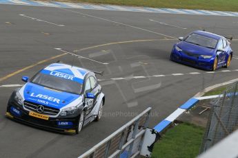 World © Octane Photographic Ltd. Wednesday 4th March 2015, General un-silenced test day – Donington Park. BTCC, British Touring Car Championship, Aiden Moffat - Laser Tools Racing - Mercedes-Benz A-Class. Digital Ref : 1196CB1L5336