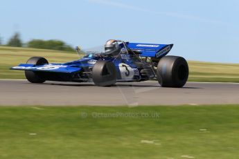 World © Octane Photographic Ltd. Donington Park general unsilenced testing June 4th 2015. Rob Hall testing an ex-Jackie Stewart Tyrrell 003 - FIA Historic F1 Championship/Masters GP. Digital Ref :