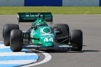 World © Octane Photographic Ltd. Donington Park general unsilenced testing June 4th 2015. Martin Stretton testing a Tyrrell 012 - FIA Historic F1 Championship/Masters GP. Digital Ref :