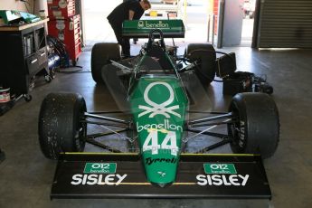 World © Octane Photographic Ltd. Donington Park general unsilenced testing June 4th 2015. Martin Stretton testing a Tyrrell 012 - FIA Historic F1 Championship/Masters GP. Digital Ref :