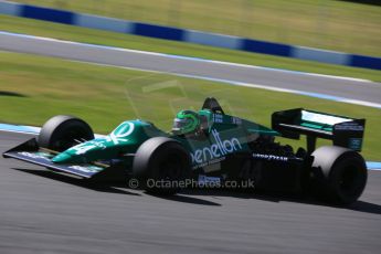 World © Octane Photographic Ltd. Donington Park general unsilenced testing June 4th 2015. Martin Stretton testing a Tyrrell 012 - FIA Historic F1 Championship/Masters GP. Digital Ref :